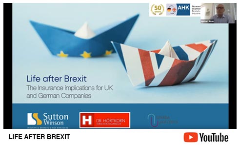 Webinar - Life After Brexit the insurance implications for UK and German companies